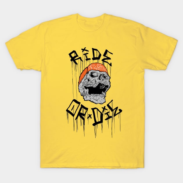 Ride or Die ORNG T-Shirt by gilgrim